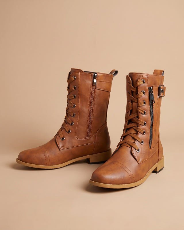 Catalina | Botas ortopédicas con cremallera lateral