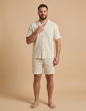 Elio | Conjunto texturizado de verano para hombre