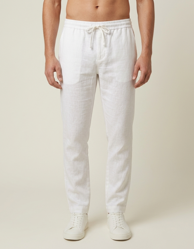 Sandro | Pantalón de lino ligero para hombre