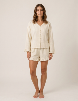 Aina | Conjunto de blusa y pantalón corto