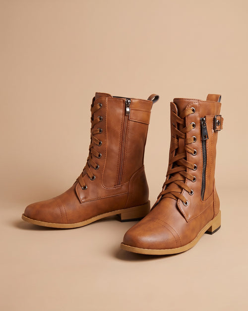 Catalina | Botas ortopédicas con cremallera lateral