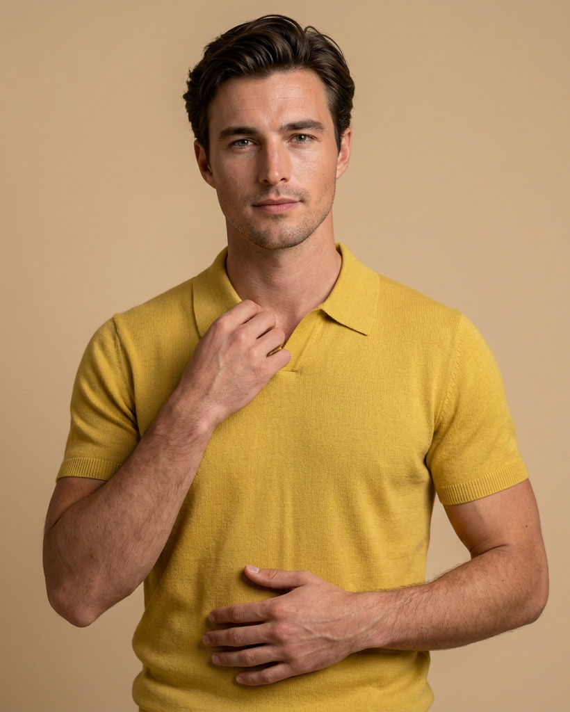 Marco | Polo de punto ligero para hombre