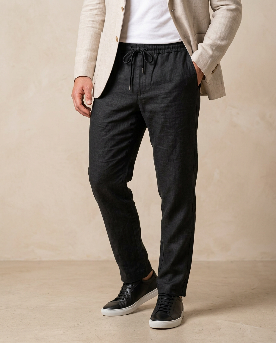 Sandro | Pantalón de lino ligero para hombre