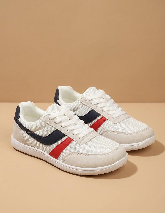 Laura | Zapatillas de lona con banda lateral