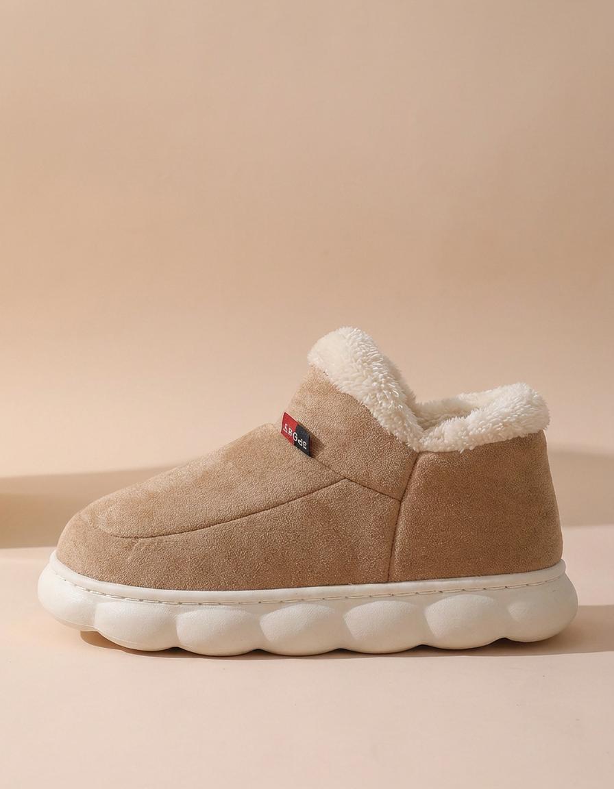 Berta | Botines acolchados con forro - Camel