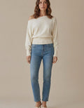 Montse | Jersey de hombros descubiertos - Crema