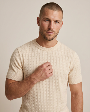 Luca | Camiseta de punto texturizado para hombre